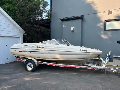 1999 Rinker 18 and 1/2 ft ..4.3 litre MerCruiser well maintained always stored inside. New starter A...