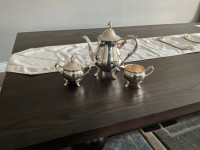 Sterling Silver Plated Tea set