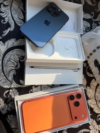 Apple iPhone 15 Pro and Iphone 17 pro max , View more