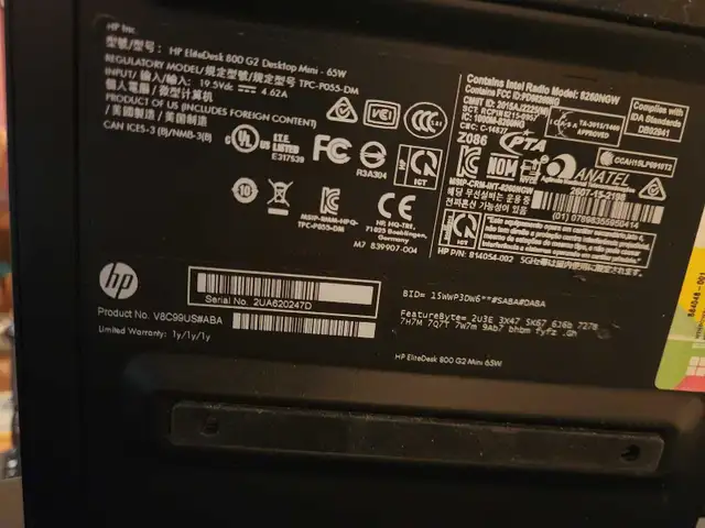 HP Elite desk 800 G2 Mini in Desktop Computers in Peterborough - Image 4