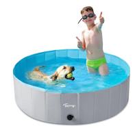 Toozey Piscine pliable pour chien&enfants Pet swimming pool