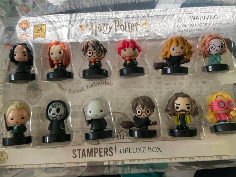 Harry Potter Deluxe 12 Piece Stamper Set Arts & Collectibles