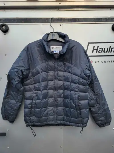 Ladies Columbia puffer jacket, warm, size large., View more