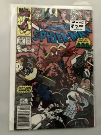 Marvel Comics The Amazing Spiderman 331 featuring The Punisher