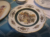 Vintage Ascot Vale Plate by Wood and Sons, England