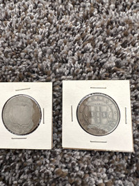 2 Jamaican pennys 1908, 1923