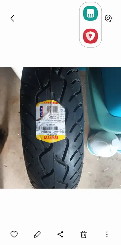 1 motorcycle tire for sale new never used.Was wrong tire for our motorcycle.