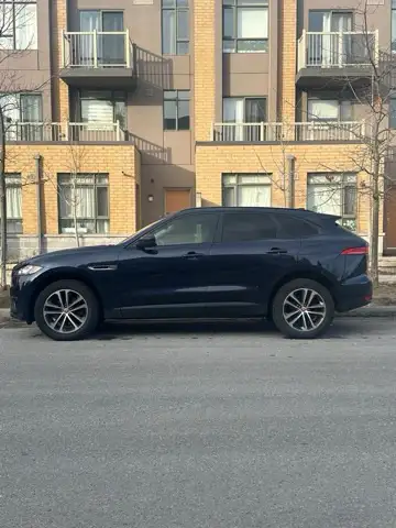 2018 Jaguar F-PACE - Engine, transmission good - Runs and drives without issues - Has push start, re...