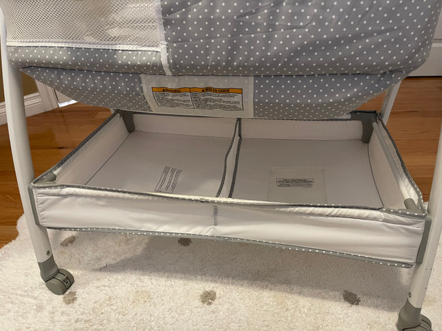 Graco baby bassinet with changing station in Cribs in Edmonton - Image 4