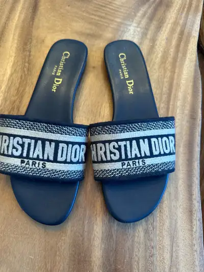 Christian Dior sandals women’s size 8 - great condition !, View more