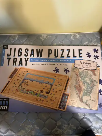 Received as a Christmas present last year. It hasn’t been used as I am not interested in doing puzzl...