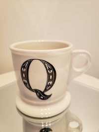 Anthropologie Letter Q Coffee/Tea Mug