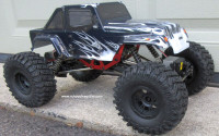 New 1/10 RC Rock Crawler Truck with 4 Wheel Steering 1 Yr Warr.