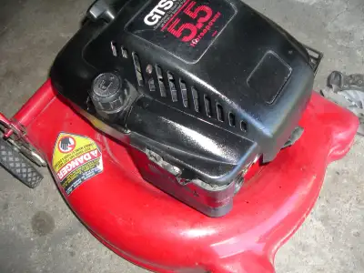 Gas. 5.5 HP  Lawnmower. No bag, View more