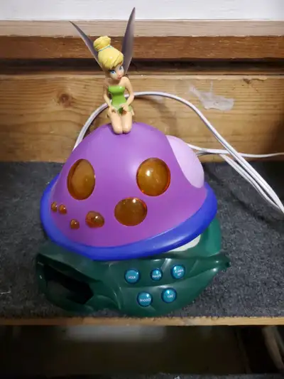 Disney Tinkerbell Clock Radio Alarm Clock Night Light, View more