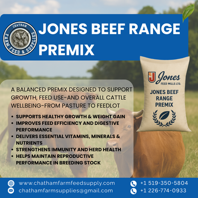 Jones Beef Range Premix – Complete Cattle Nutrition – Just $37!, View more