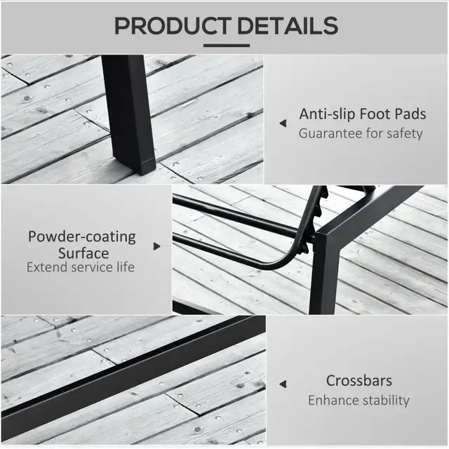 Outdoor Lounge Chair, Patio Lounger in Patio & Garden Furniture in Markham / York Region - Image 10