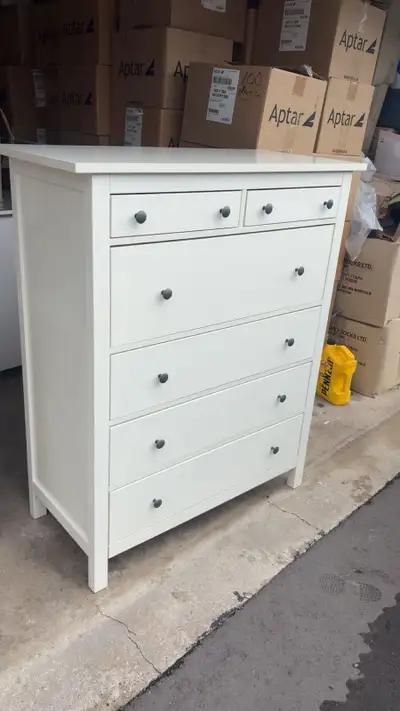 white ikea hemnes dresser for sale!, View more
