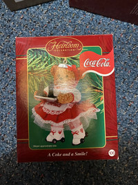 Hallmark Coke christmas tree ornaments 