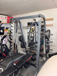 Keys fitness squat rack 