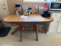 Kitchen/Dining table solid Oak 