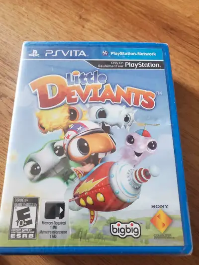 Little Deviants PS Vita Games NEW / SEALED, View more