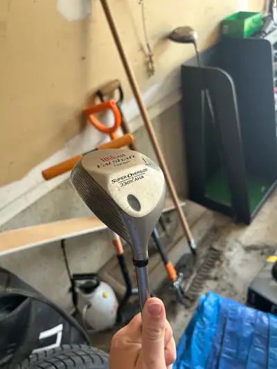 Wilson Lefty Clubs, Driver,3 and 4 iron all in great shape