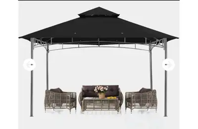 ABCCANOPY 10X10 GAZEBO CANOPY, BLACK, View more