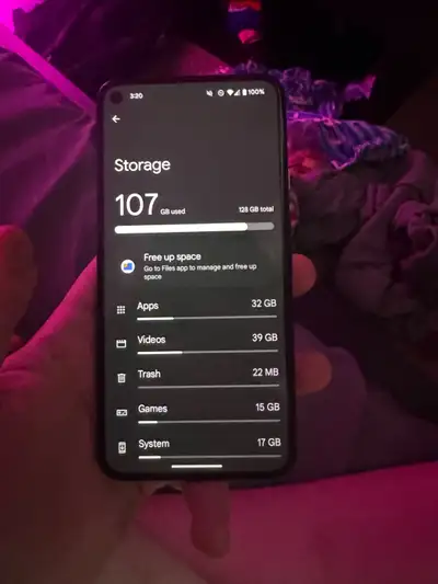 Google Pixel 5 phone, View more