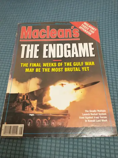 Feb 25, 1991 Maclean's Iraq/Gulf War, View more