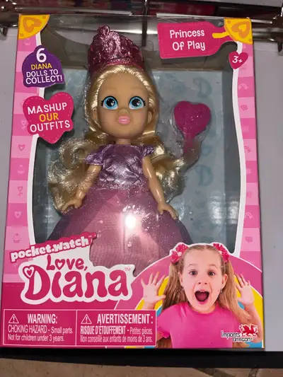 10$ each there are different ones -doctor Diana -birthday Diana -hairdresser Diana SOLD -Princess Di...