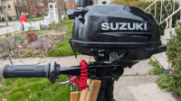 Suzuki DF2.5 long shaft outboard -- like new!