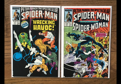 The Spectacular Spider-Man #125-126 (1987) Two Part Storyline, View more