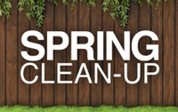 Garden/Spring outdoor cleanup  