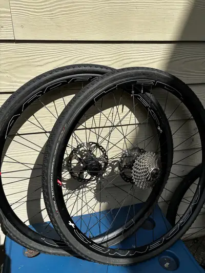 HED - front and rear bicycle wheels- Ardennes, View more