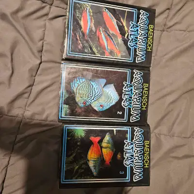 Baensch Aquarium Atlas Volumes 1, 2, and 3, View more