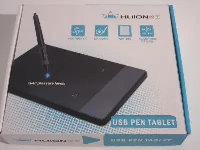 Huion 420 USB Pen Tablet pour Mac ou Windows, View more