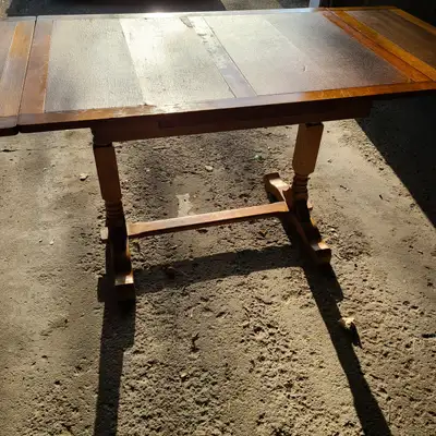 Antique 1900's wooden table, View more