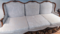 Three Person Comfortable Couch with Two Chairs