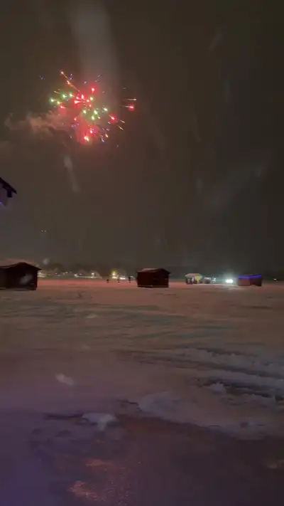  Ice Fishing Cabin Under the Lights – Toronto, View more