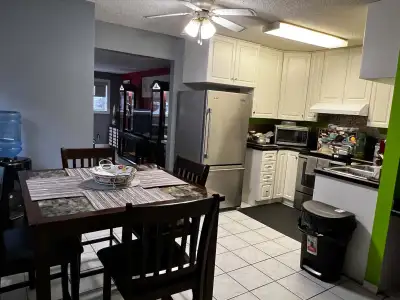 Two bedroom suite, fully furnished, bc hydro wifi included. Washer and dryer. 2 car parking. Closed...