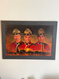 FINAL OFFER…Hand-painted, 3 Mounties killed in Moncton, NB 