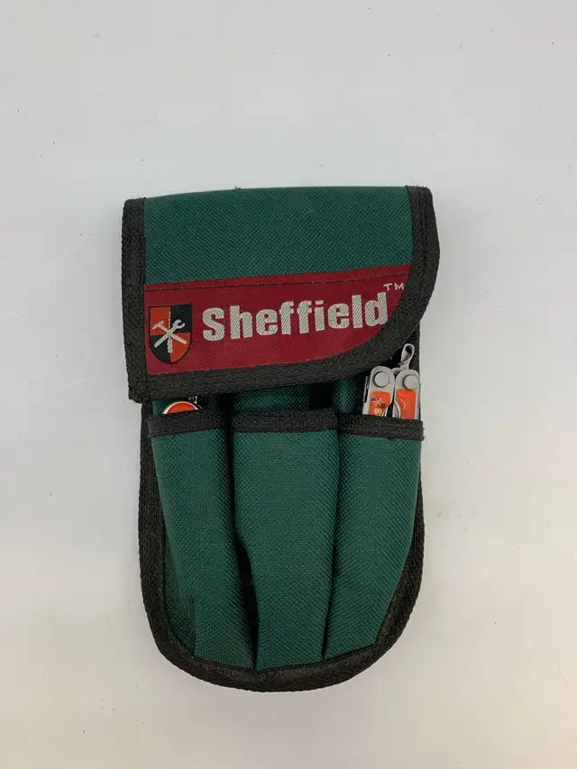 Sheffield Multi Tool Set With Knife & Pouch in Hand Tools in City of Toronto - Image 6