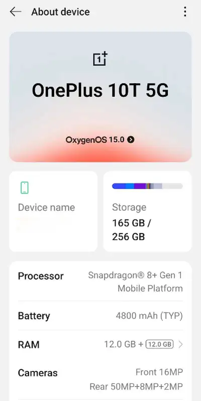 OnePlus 10T - 256gb - Unlocked - Like New, View more