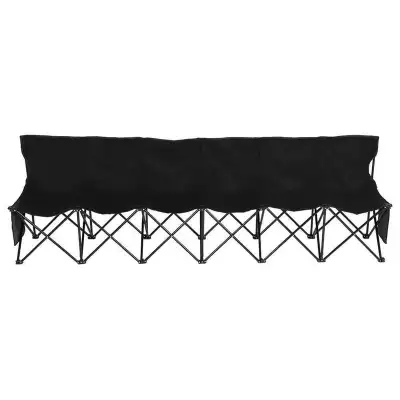 Portable 6-Seat Folding Bench, Portable for Sports Camping, View more