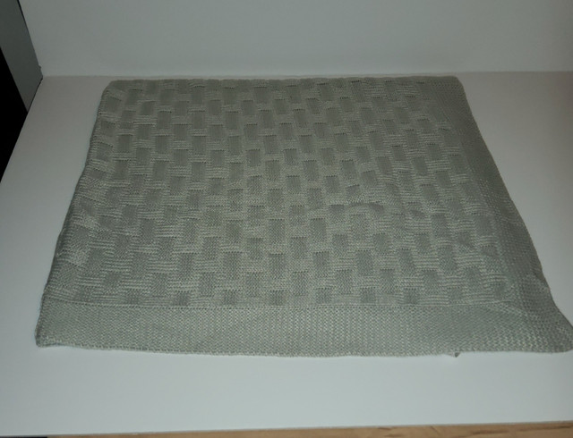 Koala Baby Grey Blanket Weave Sweater Knit Diamond Patterns in Cribs in Truro