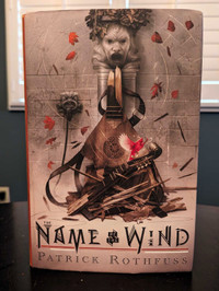 Name of the Wind 10th Anniversary HARDCOVER Book