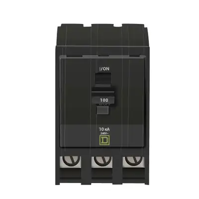 Square D - 100 Amp Circuit BreakerPlug-In - 100 Amp - 3 , View more