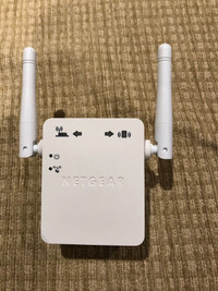 NETGEAR N300 Wall Plug Wi-Fi Range Extender (WN3000RP)