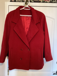 Ladies Red Blazer